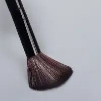 Набор кистей для макияжа SMOKY, 7 шт., чехол на завязках, чёрный
