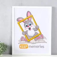 Фоторамка для картины, постера, вышивки 40х50 см (пластиковый экран)