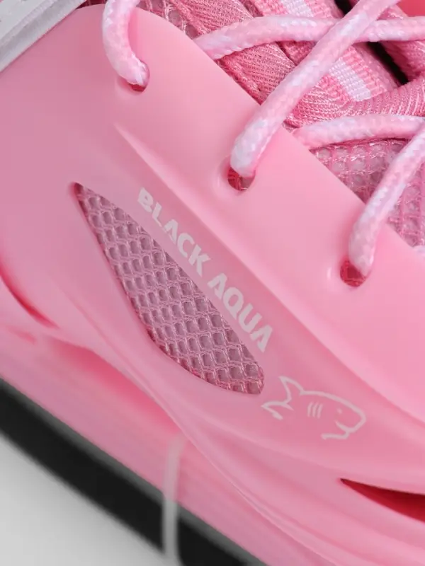 Коньки детские раздвижные BlackAqua, р. 34-37, для фитнеса, розовые