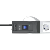 Сетевой фильтр PILOT PRO USB  3м (10А/2200Вт/6р) серый