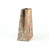 Набор крафтовых пакетов &laquo;Новогодний&raquo;, 3 шт. 12&times;15&times;5.5 см и 1 шт. 27&times;23&times;11.5 см