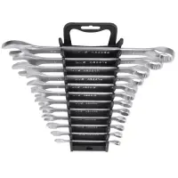 Набор ключей гаечных комбинированных на держателе (6-22 мм) (12 предметов) AVS K3N12P