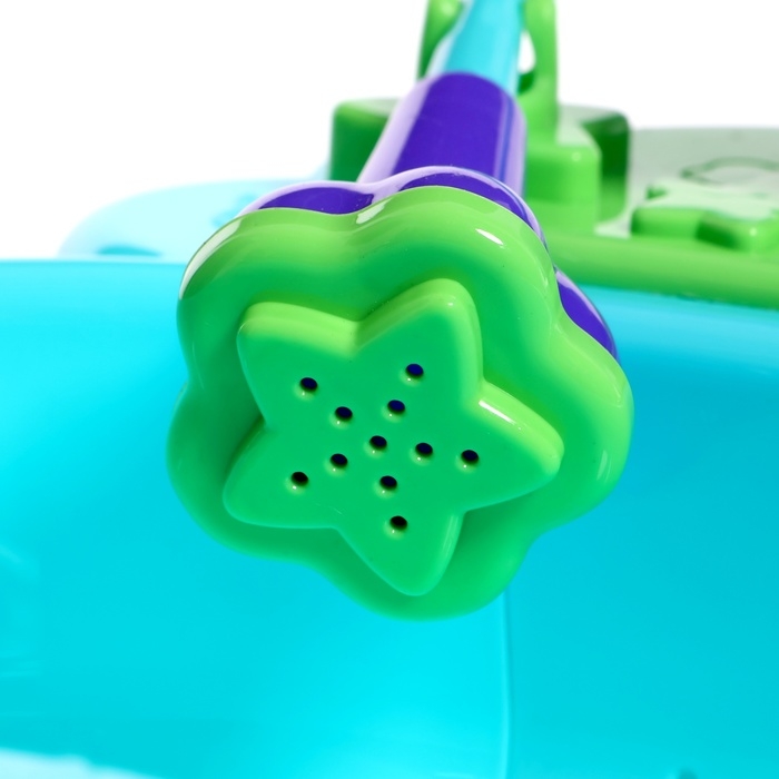 Набор игрушек для купания с ванночкой «Купание зверят», 12 предметов, МИКС Набор игрушек для купания с ванночкой «Купание зверят», 12 предметов, МИКС