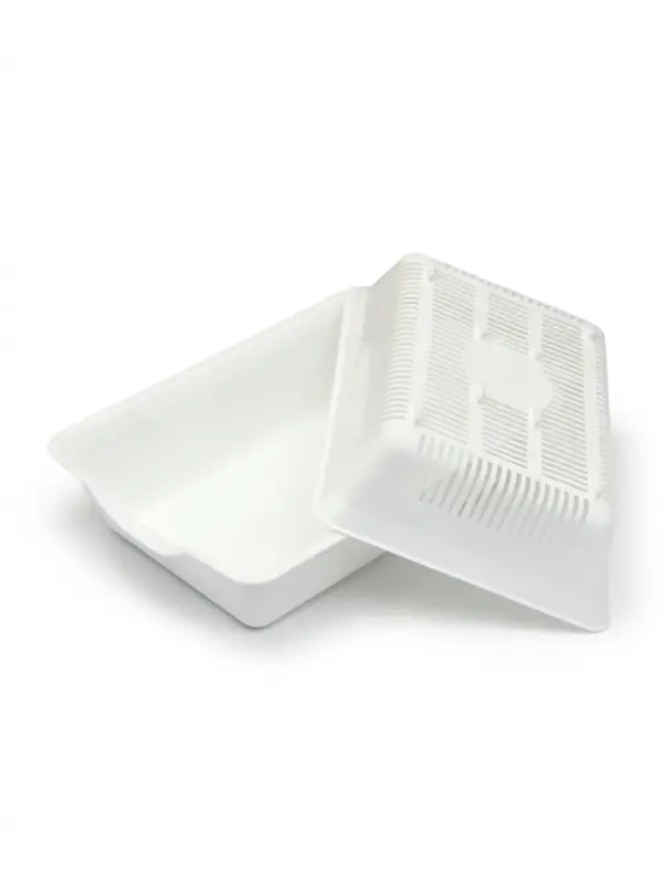 Туалет глубокий с сеткой 36&times;25&times;9 см, белый