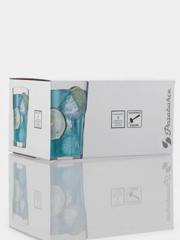 Стакан закал. КАСАБЛАНКА 6 шт. 295 мл