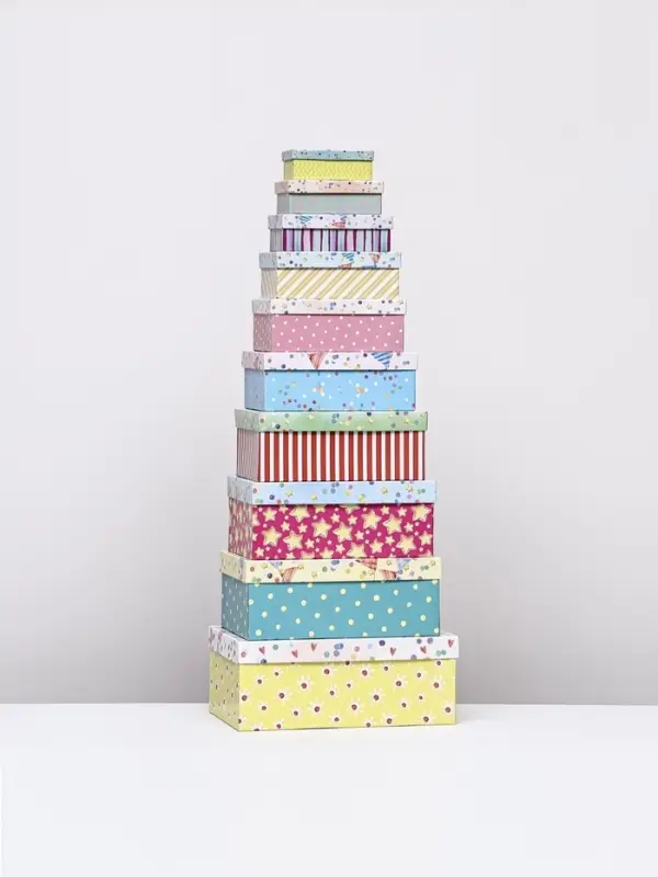 Набор коробок 10 в 1 &laquo;Праздничное настроение&raquo;, 30&times;19&times;11.5 - 12&times;6.5&times;4 см