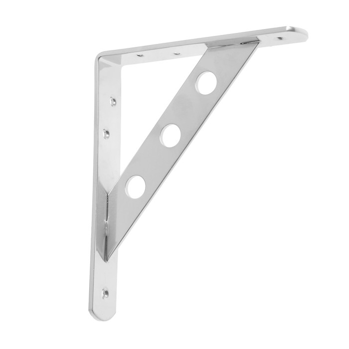 Кронштейн усиленный 150х125 хром , 10 шт Кронштейн усиленный 150х125 хром , 10 шт