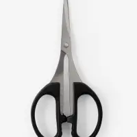 Ножницы универсальные, 4", 10.5 см, чёрные