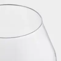 Бокалы для вина &laquo;Брависсимо&raquo;, 360 мл, набор 6 шт., стекло, прозрачные