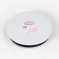 Лента бархатная, 20 мм, 18&plusmn;1 м, чёрная №03