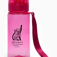 Бутылка для воды пластиковая &laquo;Мечтай&raquo;, 400 мл