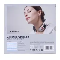 Массажёр для шеи Luazon LEM-50, 4 Вт, 4 режима, USB, от АКБ, белый
