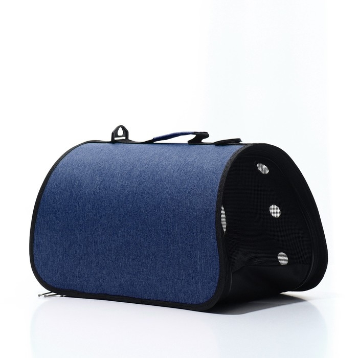 Сумка-переноска для животных с окном, синяя, 40 х 26 х 26 см Сумка-переноска для животных с окном, синяя, 40 х 26 х 26 см