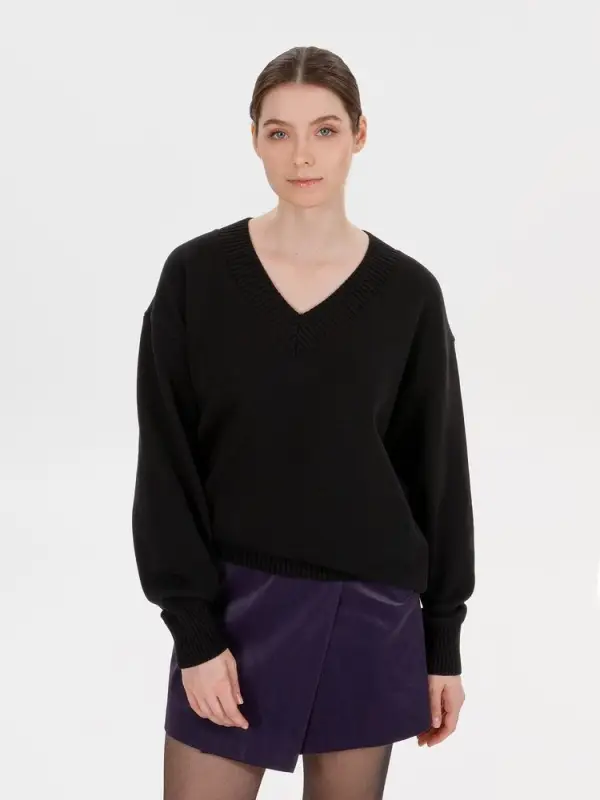 Джемпер Siluetti Stillan, черный, размер S/M Джемпер Siluetti Stillan, черный, размер S/M