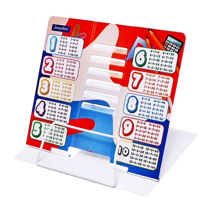 Подставка для книг металл 21 х 20,5 х 16,5см Таблица умножения Подставка для книг металл 21 х 20,5 х 16,5см Таблица умножения