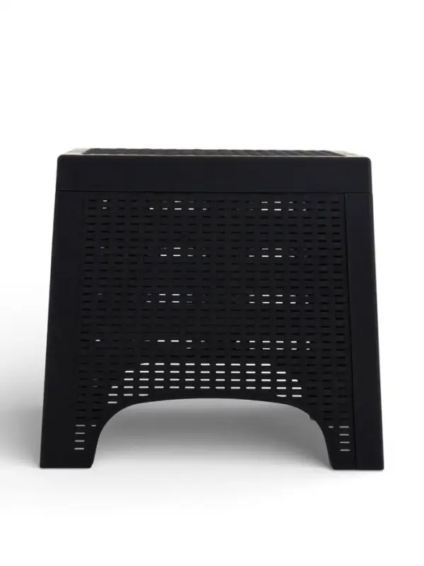 Стол садовый &laquo;Ротанг лайт&raquo;, 43.5&times;43.5&times;39.5 см, пластиковый, цвет графит