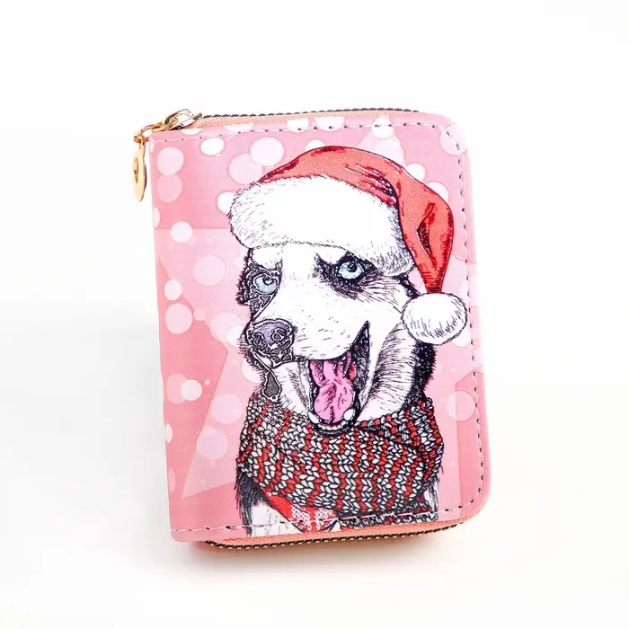 Кошелёк на молнии Выбражулька, розовый