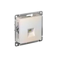Розетка ATLASDESIGN компьютерная RJ45 механизм жемчуг