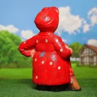 Садовая фигура из гипса &laquo;Тёща с метлой средняя&raquo;, 59&times;25&times;40 см, МИКС