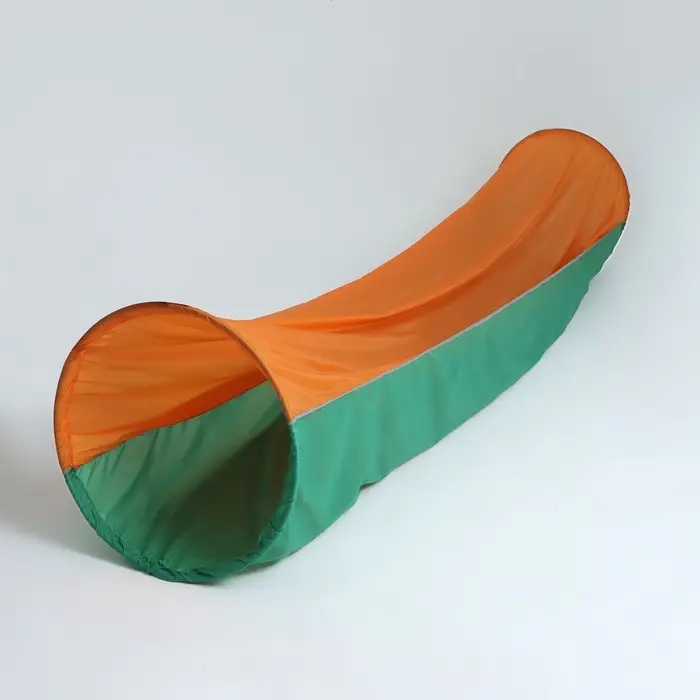 Тоннель для эстафет, длина 3.5 м, d=75 см, 2 кольца, МИКС