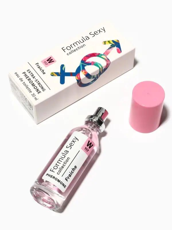 Туалетная вода женская с феромонами Formula Sexy collection Fraiche W117, 30 мл