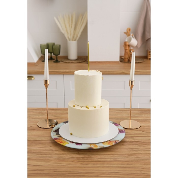 Набор палочек-дюбелей для кондитерских изделий Доляна, d=1,8 см, 32 см, 4 шт Набор палочек-дюбелей для кондитерских изделий Доляна, d=1,8 см, 32 см, 4 шт