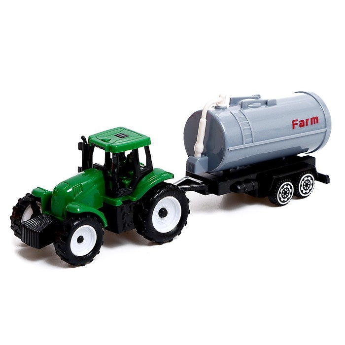 Игровой набор «Ферма», трактор, сарай и животные, МИКС Игровой набор «Ферма», трактор, сарай и животные, МИКС