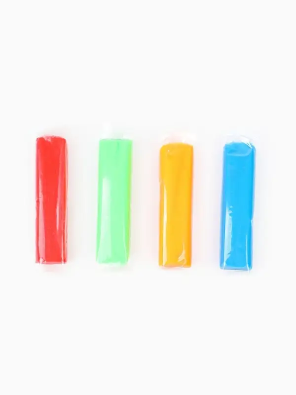 Тесто BabyDough 4 шт в коробке красный щипок №2