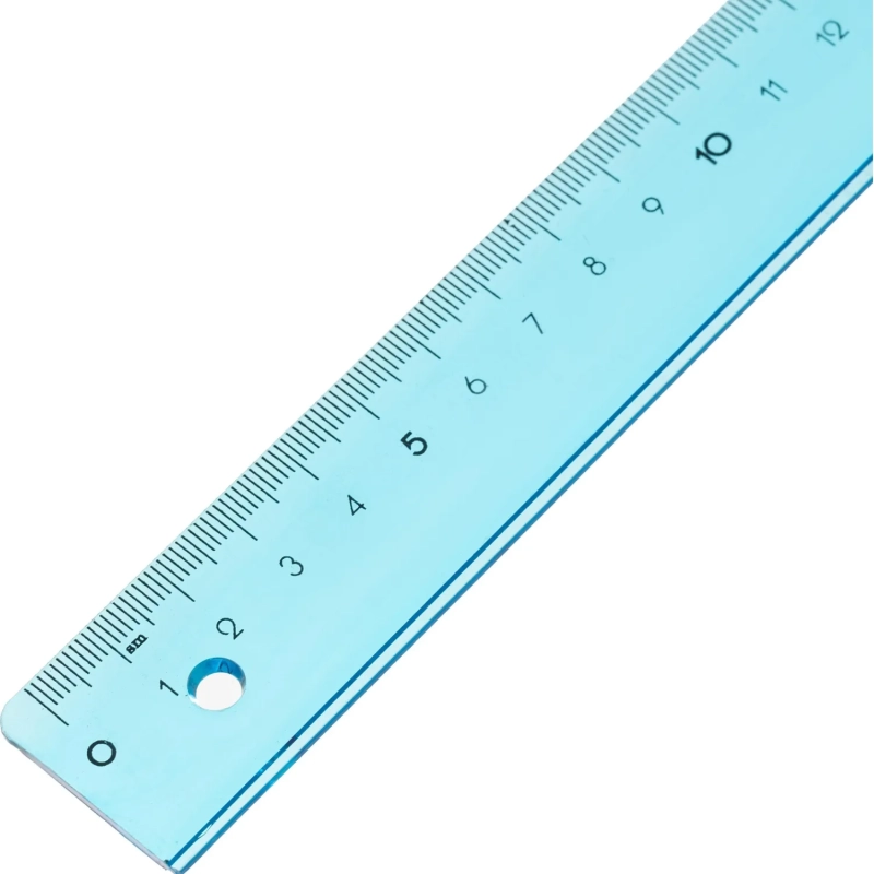 Линейка 30см Attache Bright Colours голубая