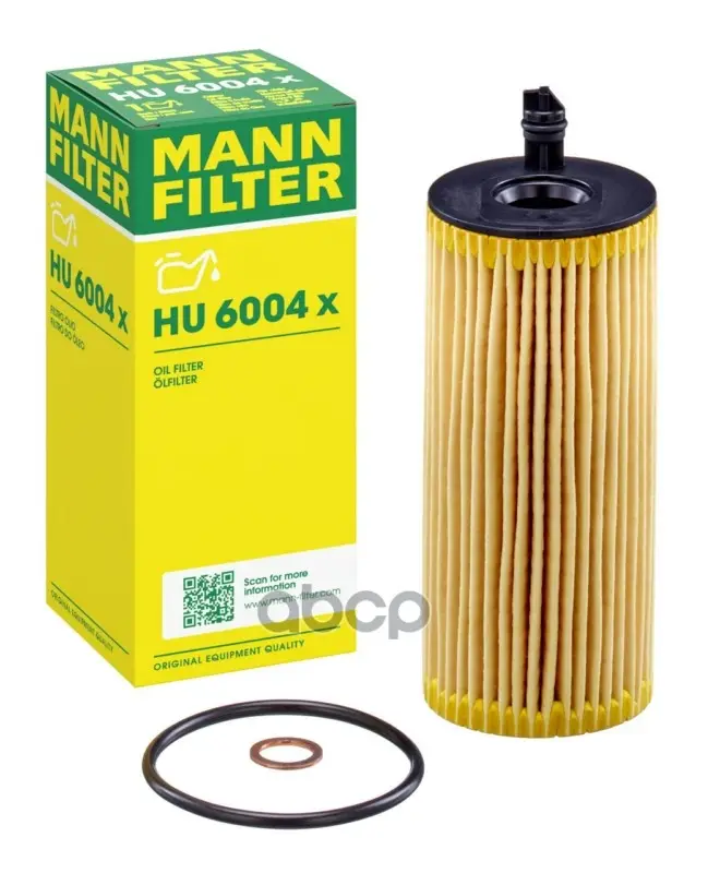 фильтр масляный MANN-FILTER арт. HU6004X