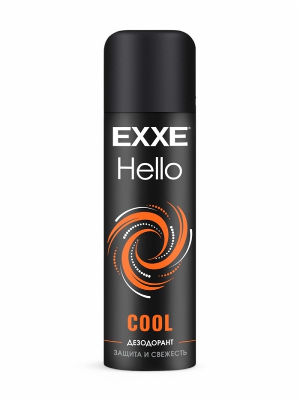 Мужской дезодорант-аэрозоль EXXE Hello COOL, 150 мл Мужской дезодорант-аэрозоль EXXE Hello COOL, 150 мл