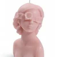 Свеча интерьерная &laquo;Девушка&raquo;, 300 г, 8.5&times;7&times;13.5 см
