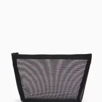 Косметичка дор Сетка 17*6,5*13,5, отд на молнии, черный Косметичка дор Сетка 17*6,5*13,5, отд на молнии, черный