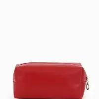 Косметичка дор Одноцвет 19*7,5*8,5, отд на молнии, бордовый