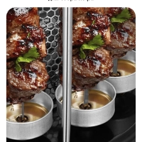 Электрошашлычница для дома КТ-1412 - 1350 Вт Электрошашлычница для дома КТ-1412 - 1350 Вт