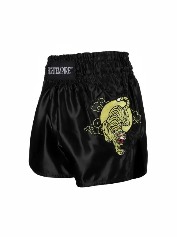 Шорты для тайского бокса FIGHT EMPIRE, р. XS, чёрные