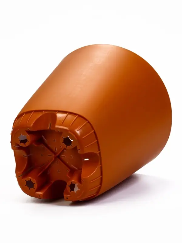 Кашпо с прикорневым поливом 15 л D-29,5см, H-31см карамель "Гранд"