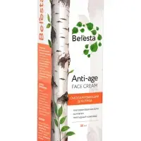Крем омолаживающий, anti-age face cream Beresta, стекло, 50 мл