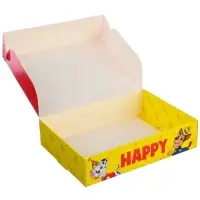 Подарочная коробка, складная Happy,21х15х5 см, Щенячий патруль
