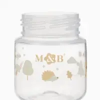 Бутылочка для кормления M&B, ШГ &Oslash;50 мм, +0мес., 120 мл.