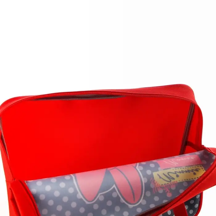 Папка с ручками А4, 35х27 см, текстиль, Минни Маус