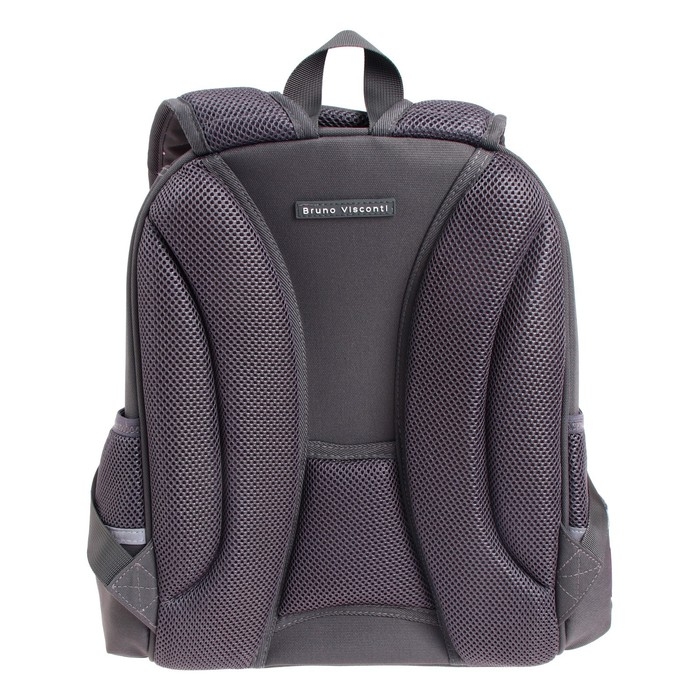 Рюкзак каркасный 36 х 28 х 17 см, + пенал, Bruno Visconti Рюкзак каркасный 36 х 28 х 17 см, + пенал, Bruno Visconti "Кошечка на прогулке"