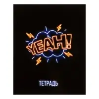 Тетради 5 штук, 48 листов в клетку Calligrata Neon, обложка мелованный картон, УФ-лак, блок офсет
