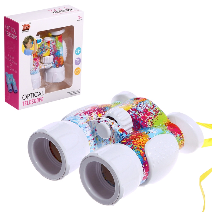 Бинокль «Граффити», цвета МИКС Бинокль «Граффити», цвета МИКС