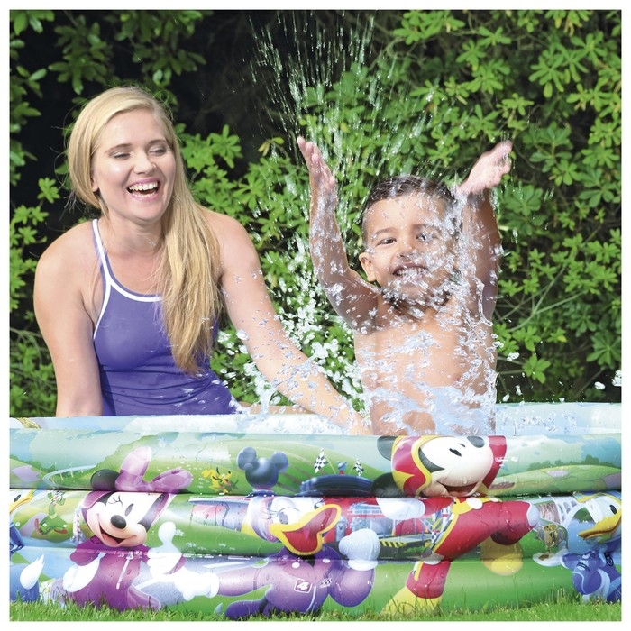 Бассейн надувной «Микки Маус», 122 х 25 см, от 2 лет, 91007 Bestway Бассейн надувной «Микки Маус», 122 х 25 см, от 2 лет, 91007 Bestway