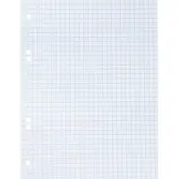 Сменный блок для тетрадей на кольцах А5, 80 листов в клетку, Calligrata, белый 100%