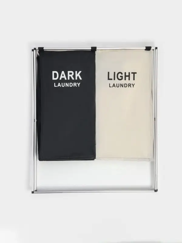 Корзина для белья Доляна LAUNDRY, складная, 60&times;40&times;58 см