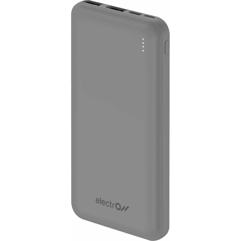 Внешний аккумулятор Electron ELNPRO-PWB2-10000-Grey 10000 USBA+C 10Вт сер