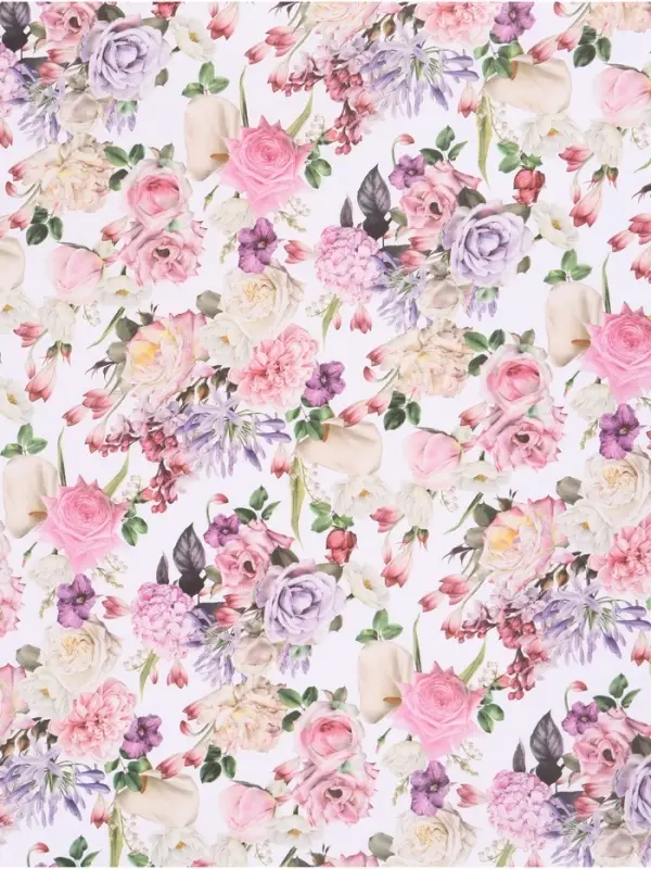 Бумага упаковочная крафт &laquo;Нежность&raquo;, 70&times;100 см, 1 лист