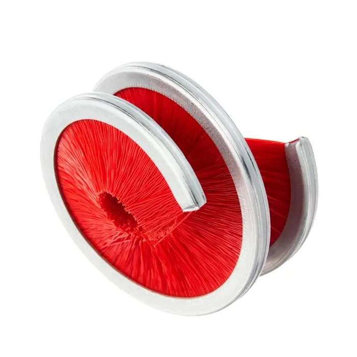 Щётка для чистки цепи TORSO, 360&deg;, красная